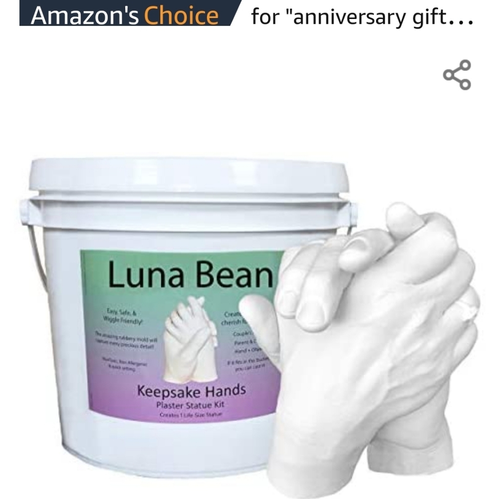 Keepsake hand mold kit